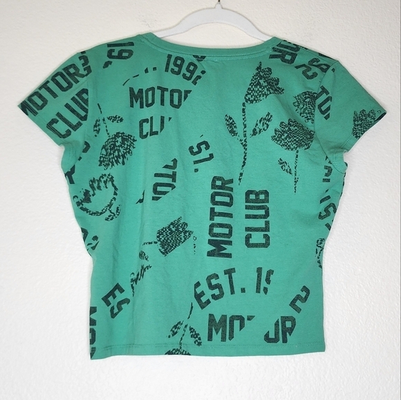 Anthropologie Daily Practice Graphic Short-Sleeve Baby Tee M - Picture 3 of 7